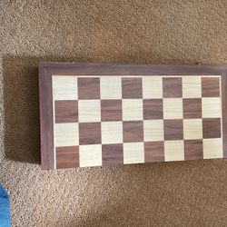 ALL WOOD CHESS SET