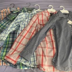 Lot Of Name Brand Boys Dress Shirts