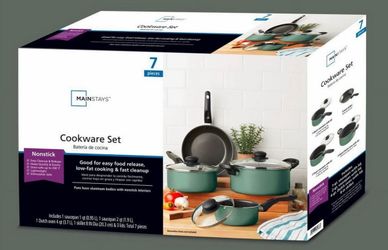 Mainstays Cookware Set (NEW)