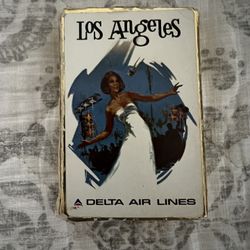 VINTAGE DELTA AIRLINES PLAYING CARDS 