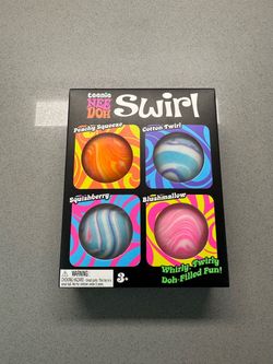 Teenie Nee Doh Swirl 4-Pack