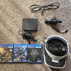 PSVR Playstation VR with Games