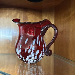 Hand Blown Glass Vase