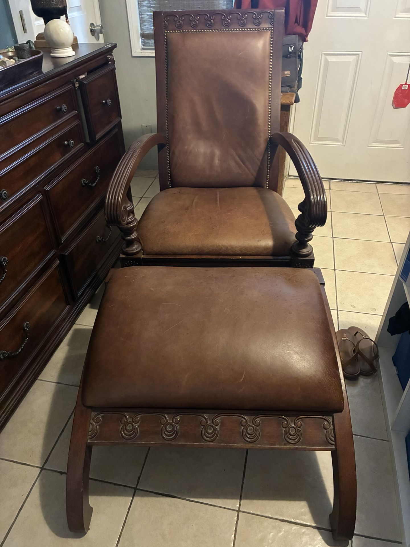 Chair and Ottoman