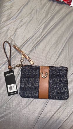 True Religion denim wallet