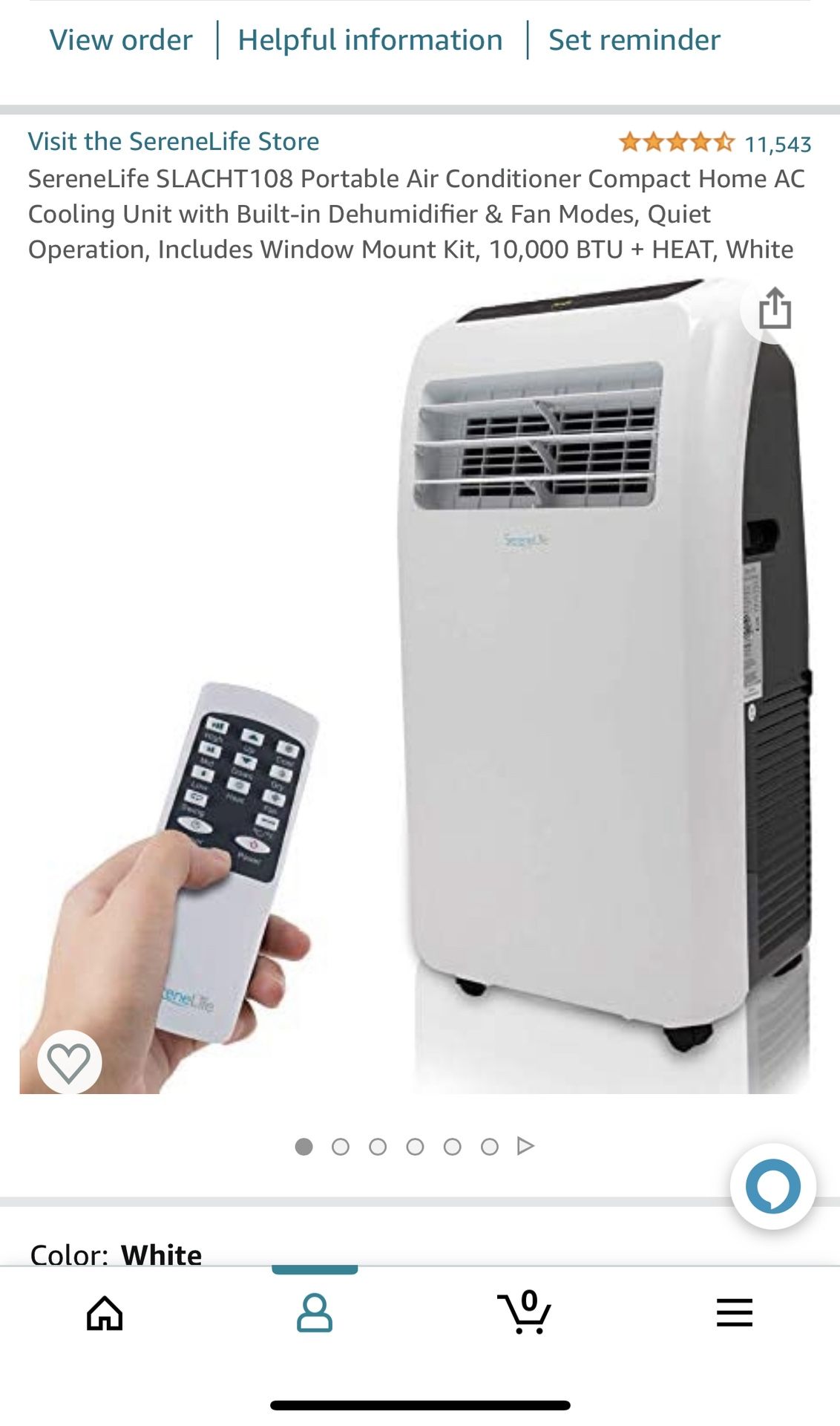 Serene Life Air Conditioner for Sale in Bakersfield, CA OfferUp