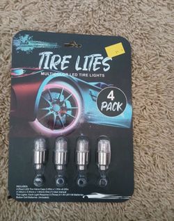 Tire Lites Multicolor LED Tire Lights 4-Pack