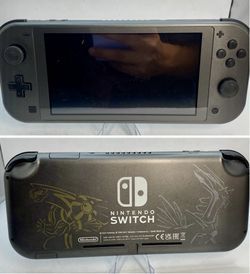 Nintendo Switch Lite Dialga and Palkia Pokemon Limited Edition Console w case