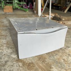 Laundry Pedestal W/ Storage Drawer 