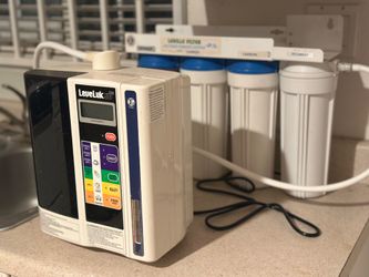 Enagic Kangen LeveLuk SD501 Water Ionizer + External Filter System – Fully Operational