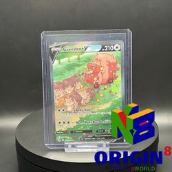 Greedent V (Alternate Full Art) - SWSH08: Fusion Strike Pokemon Pokémon Shipping Available Market Price