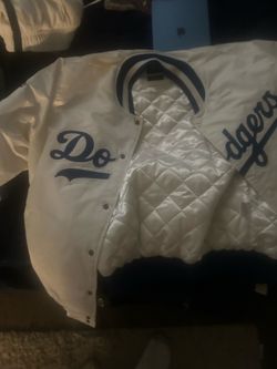 Los Angeles Dodgers satin-style jacket