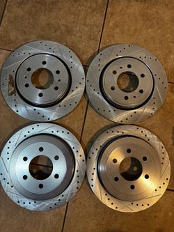 New Brake Rotors Front & Back