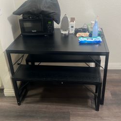 Kitchen Table - Dresser - Iron - Ring Camera - Microwave 