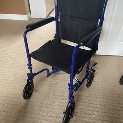 Transport Chair With Cushion