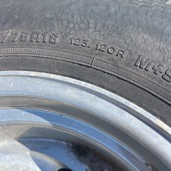Set Of Tires $150 With Rim