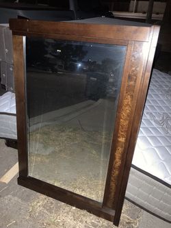 Mahogany Vanity Mirror