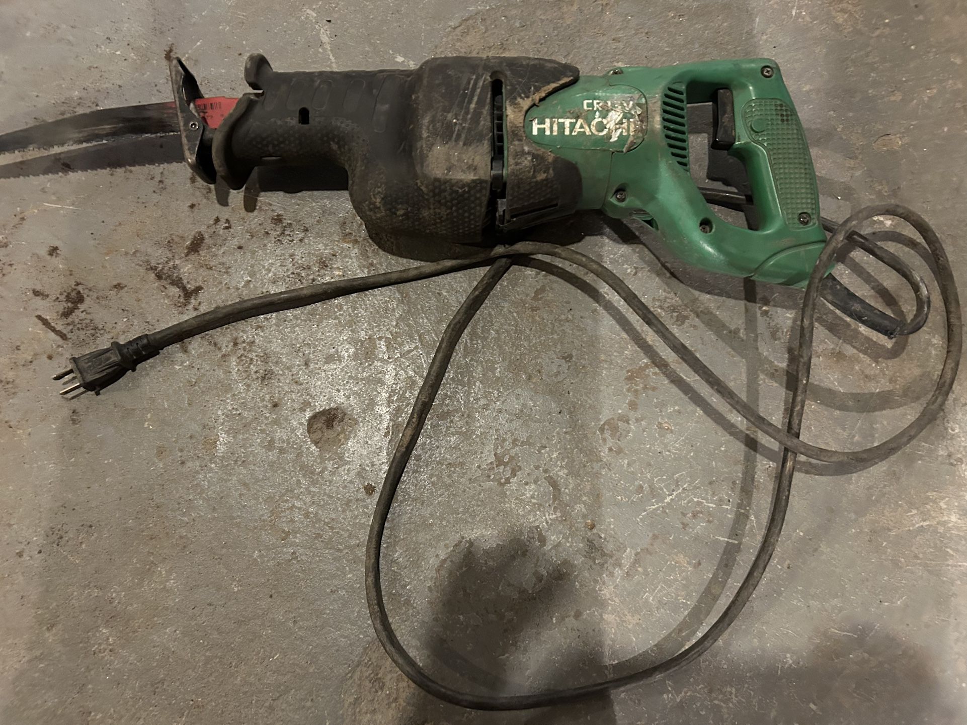 Hitachi Sawzall Reciprocating Saw