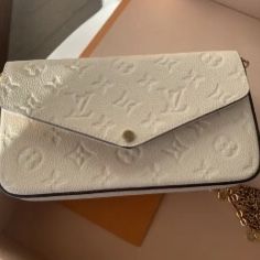 Louis Vuitton shoulder bag white