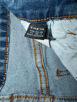 Juniors SHEIN Blue Denim Jeans Size XS