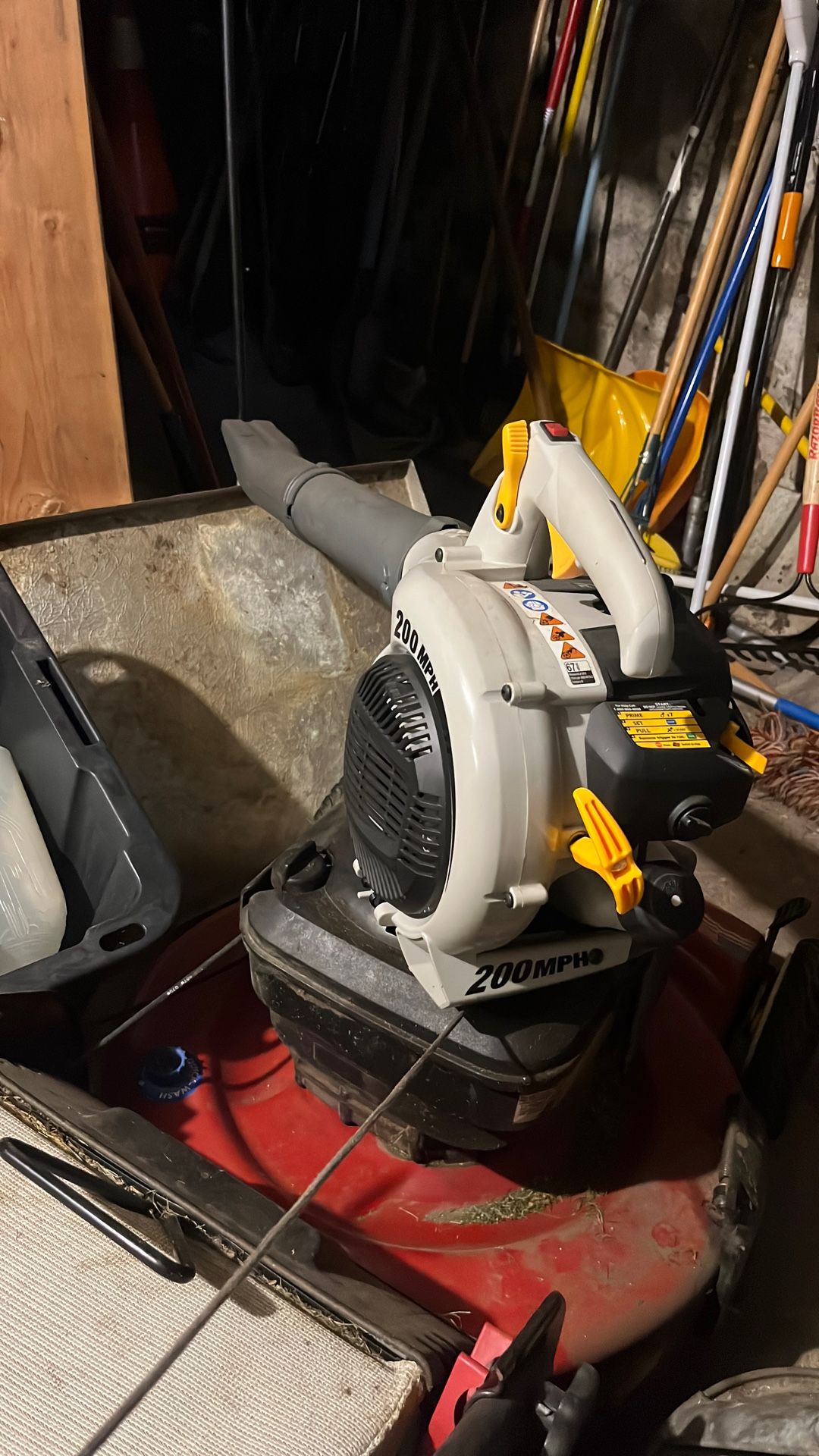 Ryobi 200 Mph Leaf blower Gas Powered