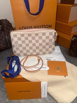 Authentic Louis Vuitton Pochette Accessoires PINK interior ✨💕 BRAND NEW