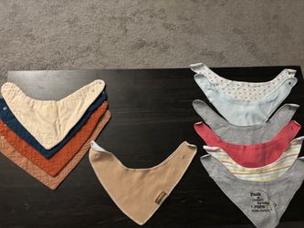 11 - Piece Baby  bib bundle - $10