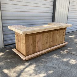 Custom Indoor/outdoor Bar. Delivery Available. 
