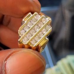 Gold 9 Gram Vs1 Stone 10k 
