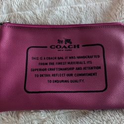 Couch Zip Pouch - Pink