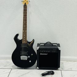 36” Wildfire Drive Mini Electric Guitar + Amp + Guitar Cable cord Included 