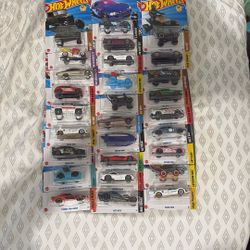 HUGE SALE!!!! HOT WHEELS CASE L! Cards Etc!!!!