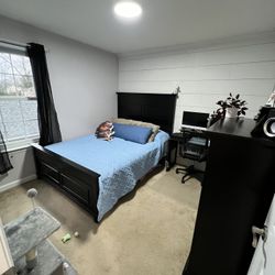 Master Complete Bed Set(Black)