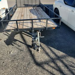 UTILITY TRAILER 14X6.2 GREAT CONDITION  Thumbnail