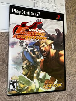 Capcom Fighting Evolution - PS2 video game - complete in box