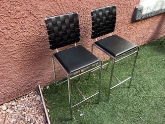 2 Woven Back Bar Stools (Pair) Southern Highlands Area Vegas