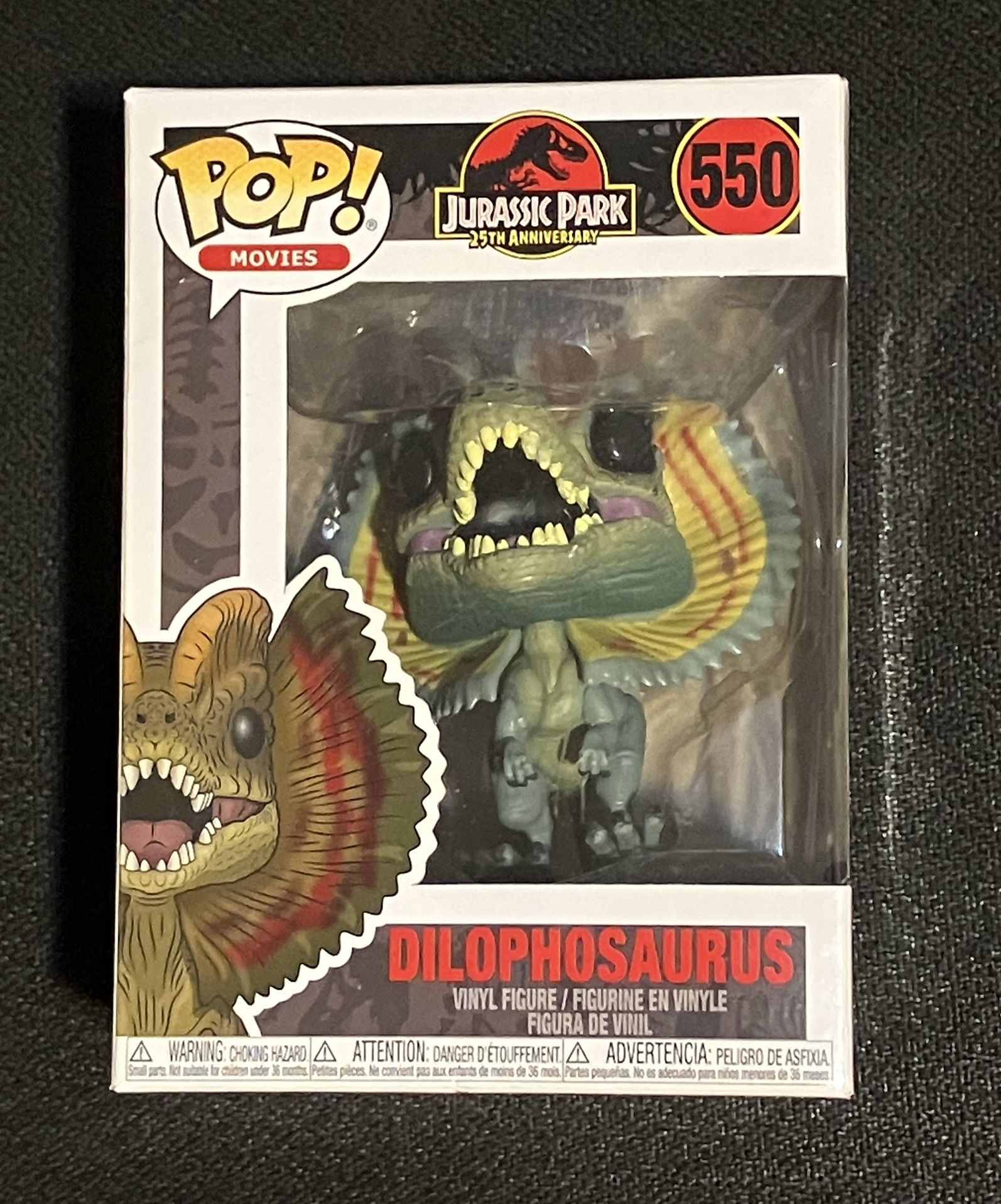 FUNKO POP! Movies Jurassic Park 550 DILOPHOSAURUS