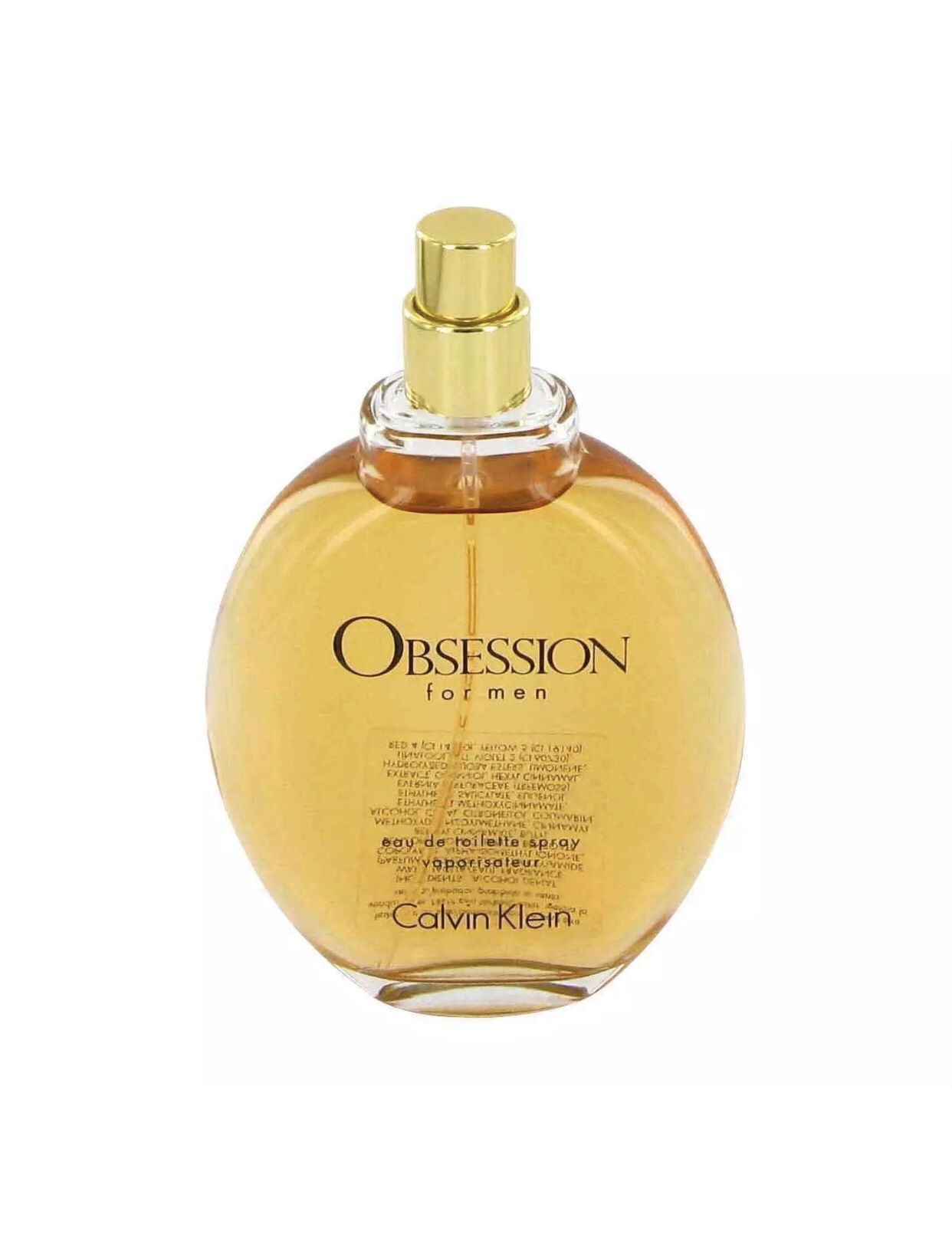 OBSESSION by Calvin Klein CK 4.0 oz edt Cologne New in Box tester