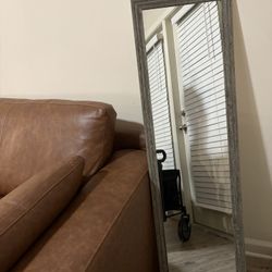 Full-Length Mirror – 49” Rustic Frame