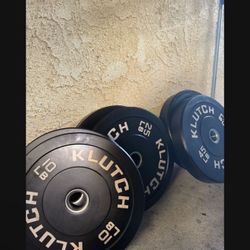 Plate Weights, Squat Rack & 45 LB Bar