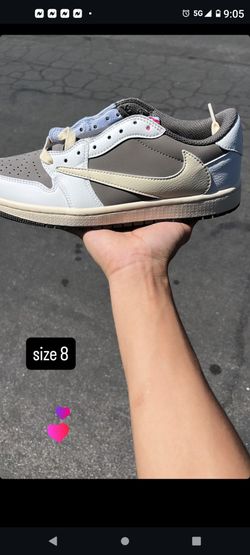 Travis Scott x Air Jordan 1 Low Size 8