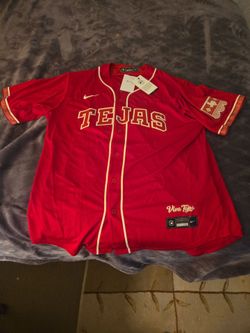 Nike Texas Rangers Adolis GarciaTejas Baseball Jersey