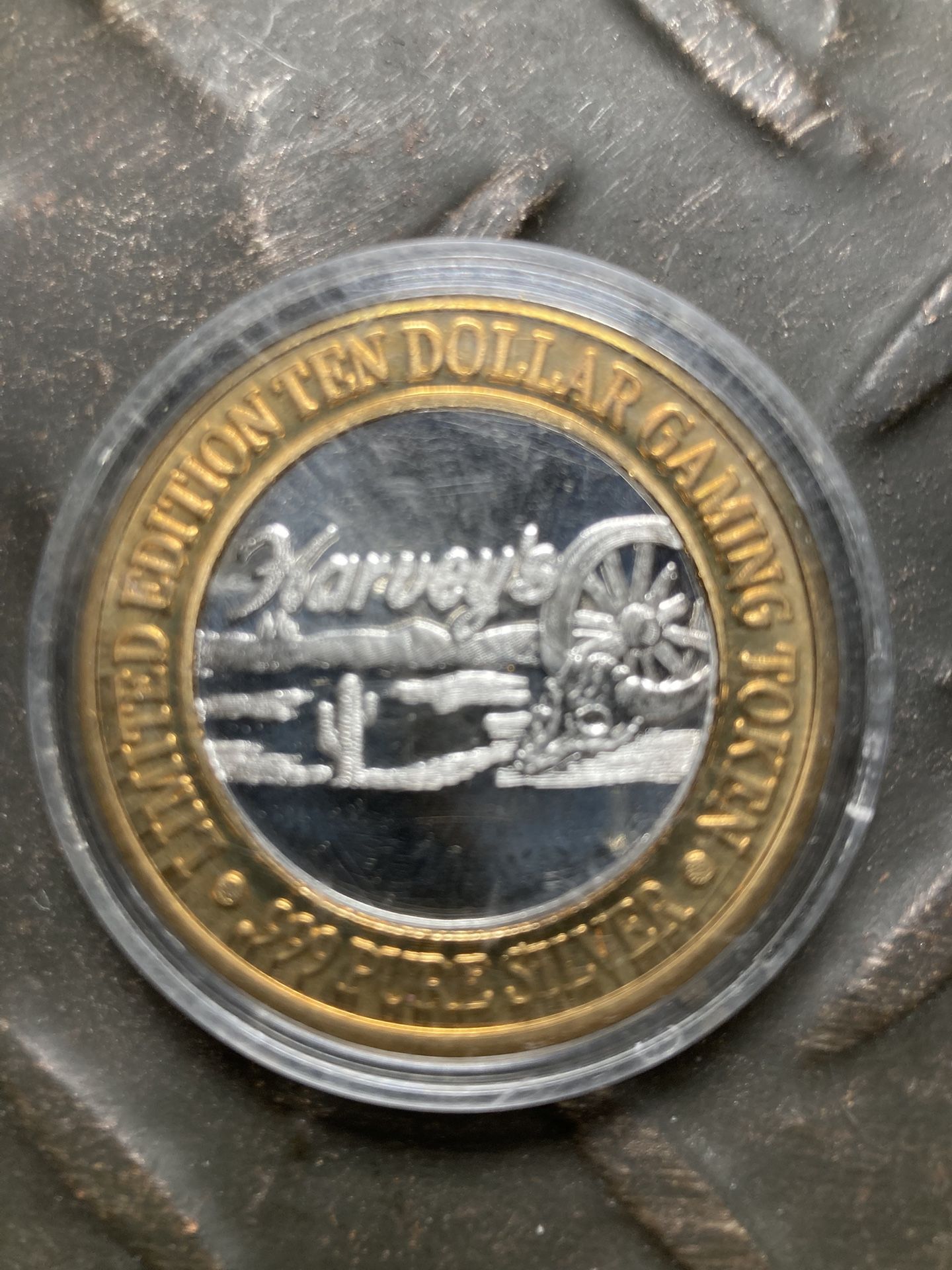 Silver $10 Casino Coins - .999 pure silver