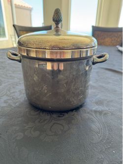 Silver plated ice bucket