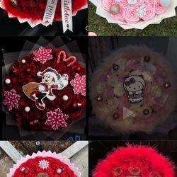 christmas bouquets - leahsbouquetshop 