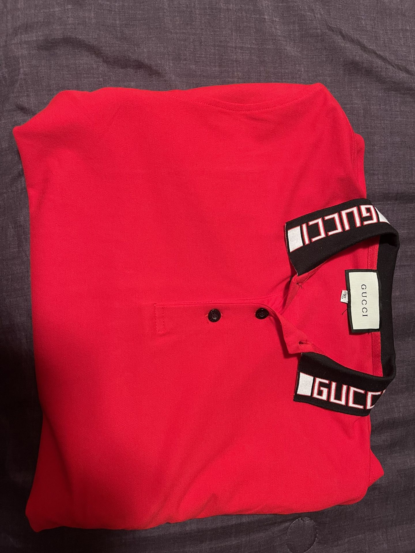 Xl  Red Gucci Shirt 