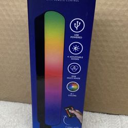 Urban Shop Multicolor LED Light Bar Sleek Design w/ Remote15+ Colors NEW