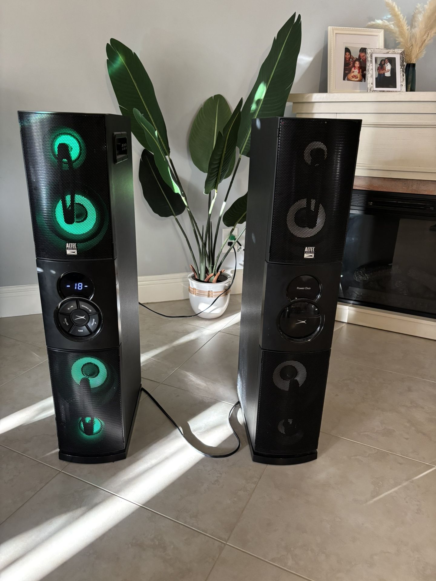 Alter Lansing Bluetooth Speaker Sound Towers.