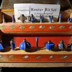 Carbide Router Bit Set