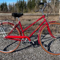 Free Spirit 3-Speed Step Thru Bike
